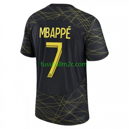 Fußballtrikots Paris Saint-Germain Mbappé 7 Vierte Trikotsatz 2022-2023 Fußballtrikots Paris Saint-Germain Mbappé 7 Vierte Trikotsatz 2022-2023